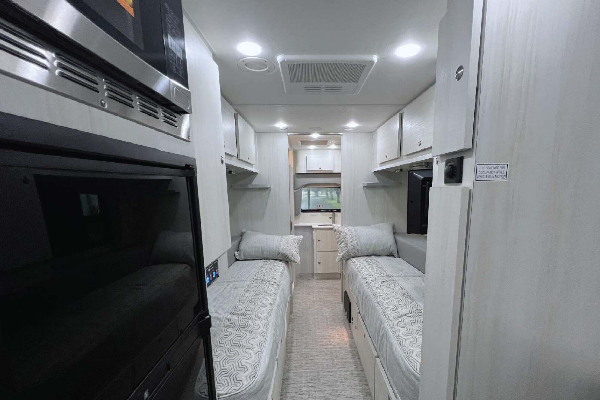 Platinum 220 Interior Twin Beds View